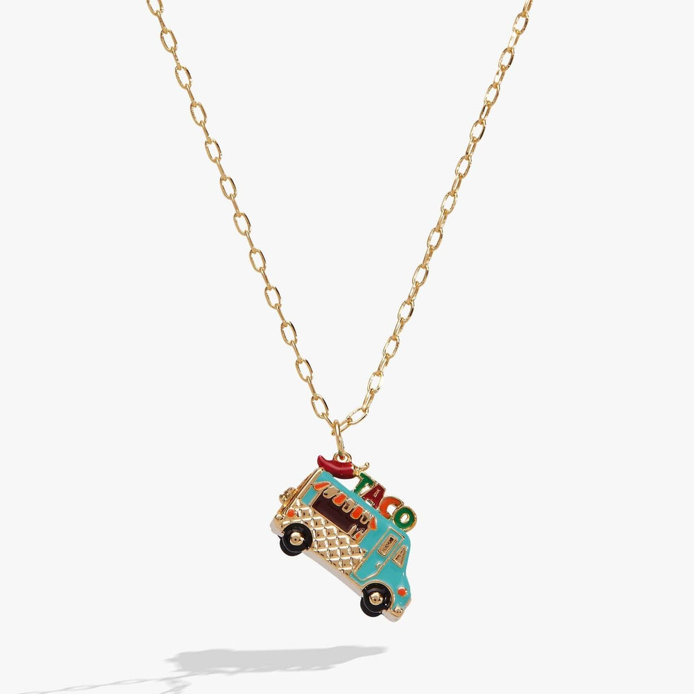 Taco Truck Locket Necklace, Necklaces, $ 54.00, A Moment Of Now™