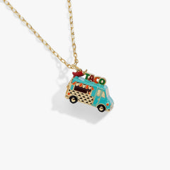 Taco Truck Locket Necklace, Necklaces, $ 54.00, A Moment Of Now™