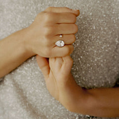 Teardrop Crystal Ring | Boutique In USA, Rings, $ 38.00, A Moment Of Now™