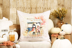 Happy Thanksgiving Gratitude Pillow | Autumn Decor, Throw Pillows, $ 45.00, A Moment Of Now™