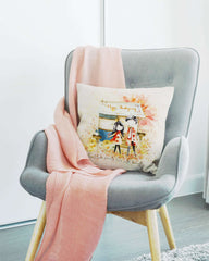 Happy Thanksgiving Gratitude Pillow | Autumn Decor, Throw Pillows, $ 45.00, A Moment Of Now™