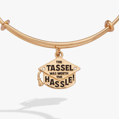 "The Tassel Was Worth The Hassle" Charm Bangle, Bracelets, $ 28.00, A Moment Of Now™