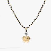 Toile Beaded Palm Pendant Necklace | Boutique In USA, Necklaces, $ 58.00, A Moment Of Now™