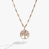 Faith and Family Tree of Life Pendant Necklace | Boutique In USA, Necklaces, $ 48.00, A Moment Of Now™
