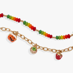 'Trick or Treat' Charm Bracelet, Bracelets, $ 48.00, A Moment Of Now™