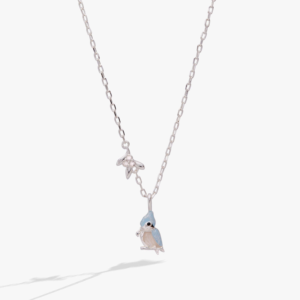 Tufted Titmouse Bird Pendant Necklace, Necklaces, $ 19.90, A Moment Of Now™