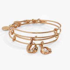 Twin Flame BFF Bangle Set of 2, Bracelets, $ 23.90, A Moment Of Now™