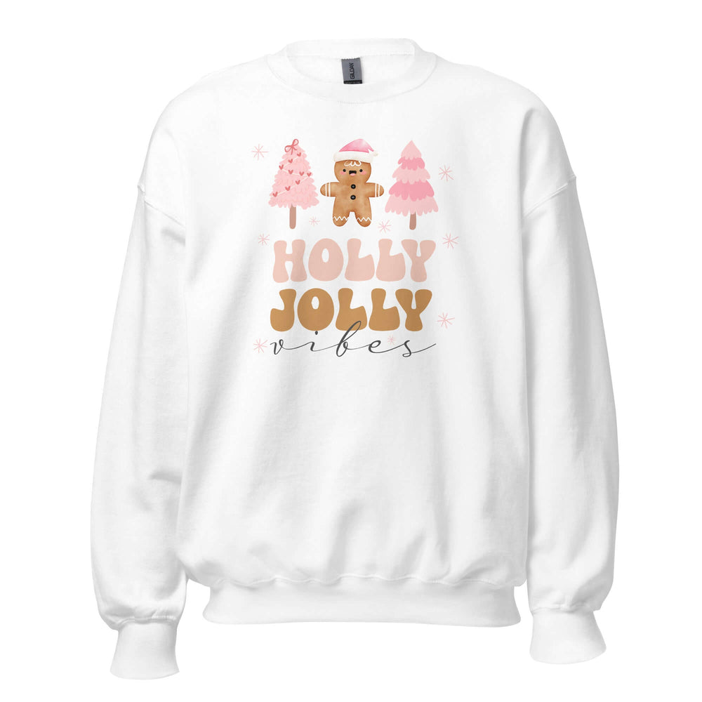 Holly Jolly Vibes Holiday Christmas Unisex Sweatshirt | Boutique In USA, Sweatshirts, $ 37.00, A Moment Of Now™