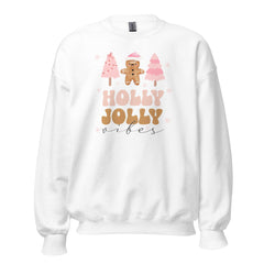 Holly Jolly Vibes Holiday Christmas Unisex Sweatshirt | Boutique In USA, Sweatshirts, $ 37.00, A Moment Of Now™
