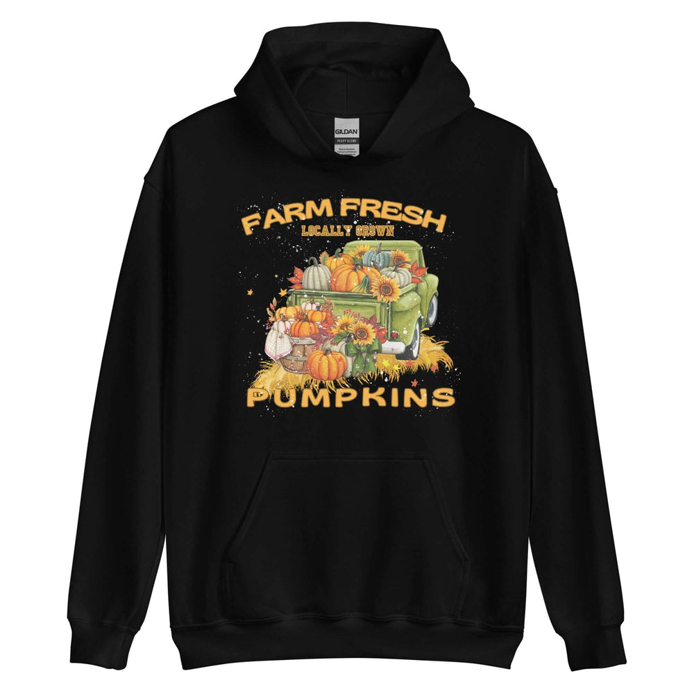 Locally Grown Pumpkins Farm Fresh Farmhouse Style Unisex Hoodie | Boutique In USA, Hoodies, $ 48.50, A Moment Of Now™