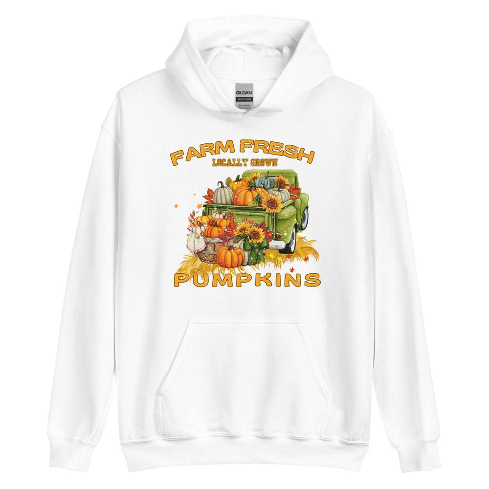 Locally Grown Pumpkins Farm Fresh Farmhouse Style Unisex Hoodie | Boutique In USA, Hoodies, $ 48.50, A Moment Of Now™
