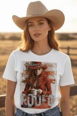 This Ain’t My Last Rodeo – Organic Cotton Cowgirl Tee