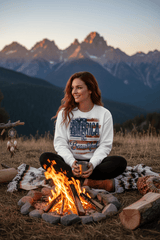 America The Beautiful Oversized Heavyweight Sweatshirt | Patriotic USA Graphic Pullover | Vintage American Pride Crewneck | Boutique In USA, Sweatshirts, $ 65.00, A Moment Of Now™