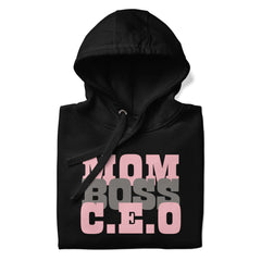 Mom Boss C.E.O Graphic Hoodie - Perfect Mother's Day Gift, Hoodies, $ 51.50, A Moment Of Now™