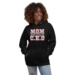 Mom Boss C.E.O Graphic Hoodie - Perfect Mother's Day Gift, Hoodies, $ 51.50, A Moment Of Now™
