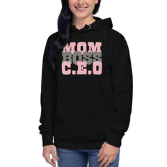 Mom Boss C.E.O Graphic Hoodie - Perfect Mother's Day Gift, Hoodies, $ 51.50, A Moment Of Now™