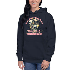 Free Spirit Wildflower Graphic Hoodie | Unisex Style, Hoodies, $ 50.00, A Moment Of Now™