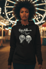 Skull & Jack O'Lantern Hoodie | Spooky Gothic Halloween Sweatshirt | Boutique In USA, Hoodies, $ 60.50, A Moment Of Now™