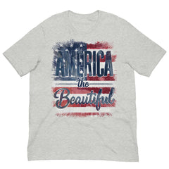 America The Beautiful T-Shirt | Patriotic Graphic Tee | Fourth of July Shirt | Boutique In USA, T-Shirts, $ 40.50, A Moment Of Now™