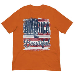 America The Beautiful T-Shirt | Patriotic Graphic Tee | Fourth of July Shirt | Boutique In USA, T-Shirts, $ 40.50, A Moment Of Now™