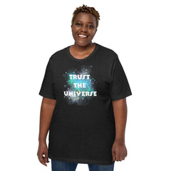 Trust The Universe Synchronicity Inspirational Quote Graphic T-shirt, T-shirts, $ 36.50, A Moment Of Now™