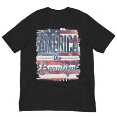 America The Beautiful T-Shirt | Patriotic Graphic Tee | Fourth of July Shirt | Boutique In USA, T-Shirts, $ 40.50, A Moment Of Now™