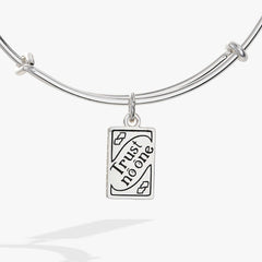 UNO™ “Trust No One” Charm Bangle, Bracelets, $ 23.90, A Moment Of Now™