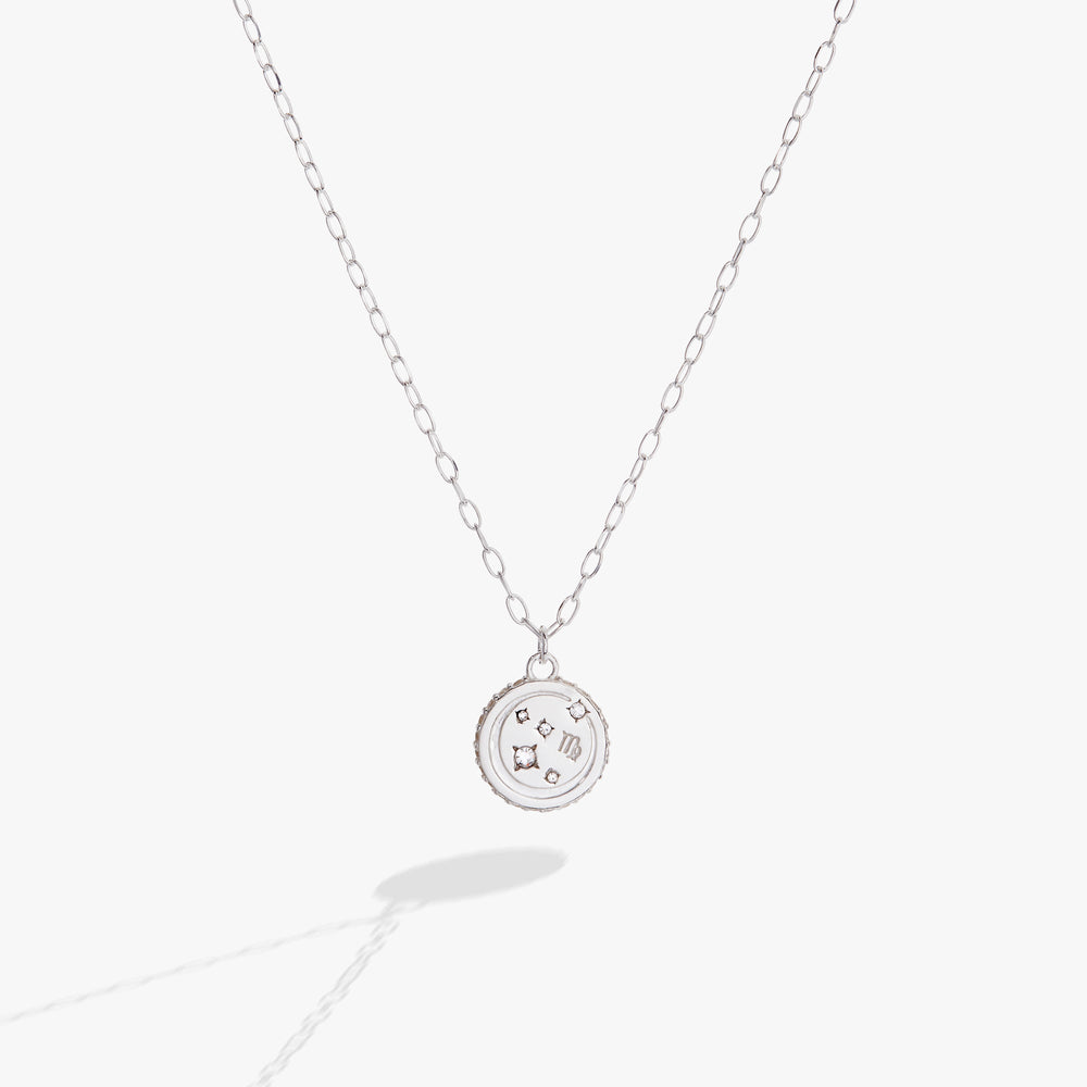 Virgo Zodiac Precious Necklace, Necklaces, $ 88.00, A Moment Of Now™