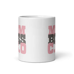 Mom Boss C.E.O Graphic Coffee Mug Cup - Perfect Gift, Mugs, $ 17.50, A Moment Of Now™