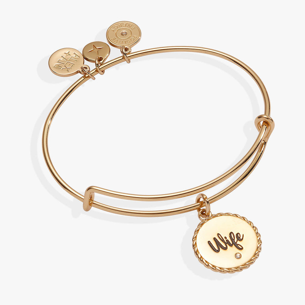Wife Charm Bangle, Bracelets, $ 24.00, A Moment Of Now™