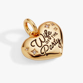 ‘Wife of the Party’ Heart Charm, Charms & Pendants, $ 22.00, A Moment Of Now™