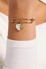 Wings of Protection Charm Bangle | Boutique In USA, Bracelets, $ 28.00, A Moment Of Now™