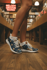 Star-Spangled Bloom Patriotic Floral Women's Sneakers | Boutique In USA, Sneakers, $ 85.00, A Moment Of Now™