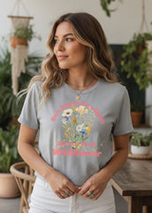 Free Spirit Wildflower Graphic Relaxed T-Shirt | A Moment Of Now™, T-shirts, $ 32.00, A Moment Of Now™