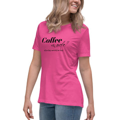 Coffee Mode Graphic Tee - Women’s Relaxed Style, Tees, $ 32.50, A Moment Of Now™
