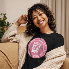 World's Best Mom Graphic Relaxed T-Shirt, T-shirts, $ 32.50, A Moment Of Now™