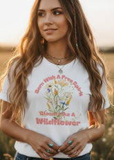 Free Spirit Wildflower Graphic Relaxed T-Shirt | A Moment Of Now™, T-shirts, $ 32.00, A Moment Of Now™
