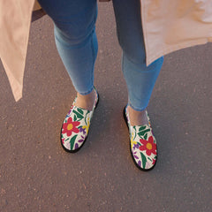 Lunetta Colorful Floral Women’s Slip-on Canvas Shoes | Boutique In USA, Flats, $ 68.50, A Moment Of Now™