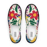 Lunetta Colorful Floral Slip-on Canvas Shoes, Flats, $ 68.50, A Moment Of Now™