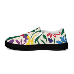Lunetta Colorful Floral Women’s Slip-on Canvas Shoes | Boutique In USA, Flats, $ 68.50, A Moment Of Now™