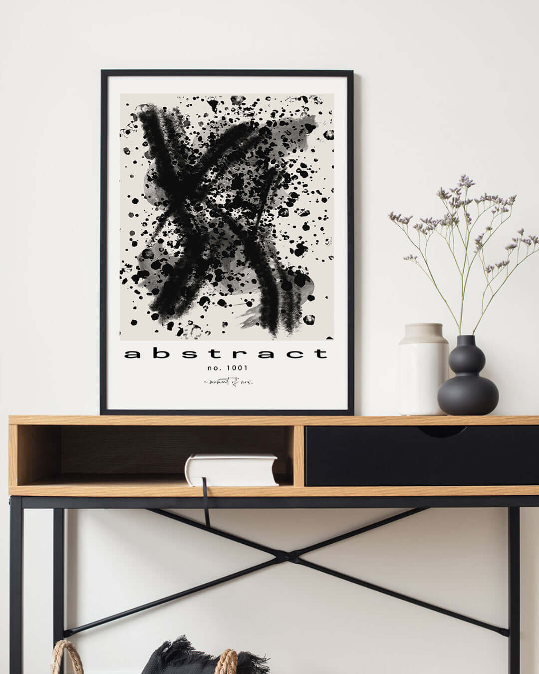 Abstract No.1001 | Abstract Art Print | Abstract Painting | Modern Visual Art Poster Print, Posters, $ 19.50, A Moment Of Now™