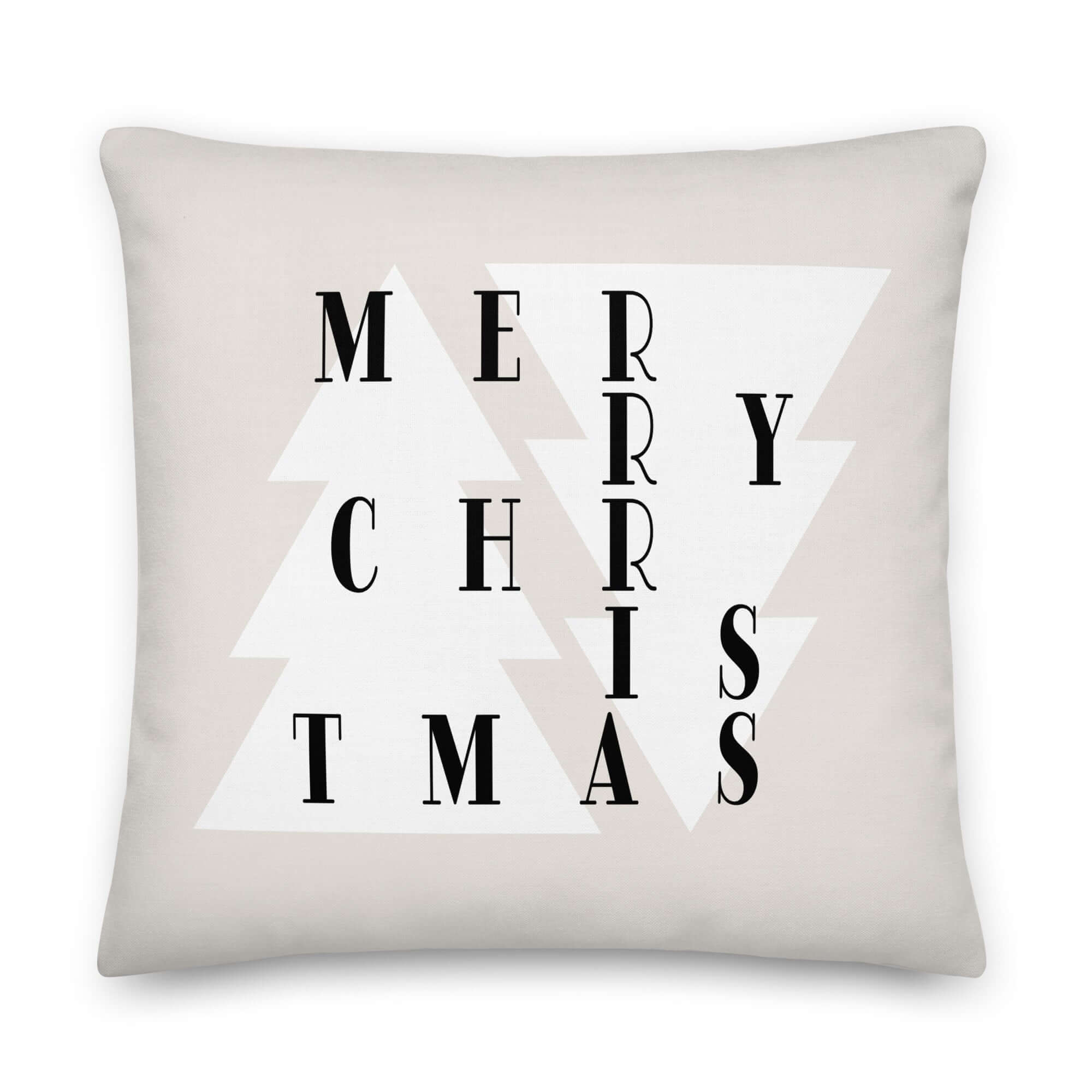 Holiday Tree Merry Christmas Decorative Throw Pillow Accent Cushion, Throw Pillows, $ 45.00, A Moment Of Now™