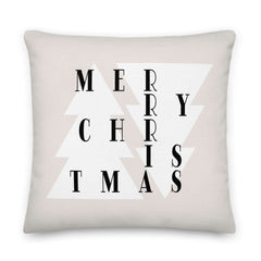 Holiday Tree Merry Christmas Decorative Throw Pillow Accent Cushion, Throw Pillows, $ 45.00, A Moment Of Now™
