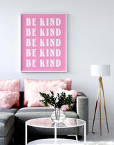 Be Kind Inspirational Quote Word Art Matte Poster Print, Posters, $ 17.50, A Moment Of Now™