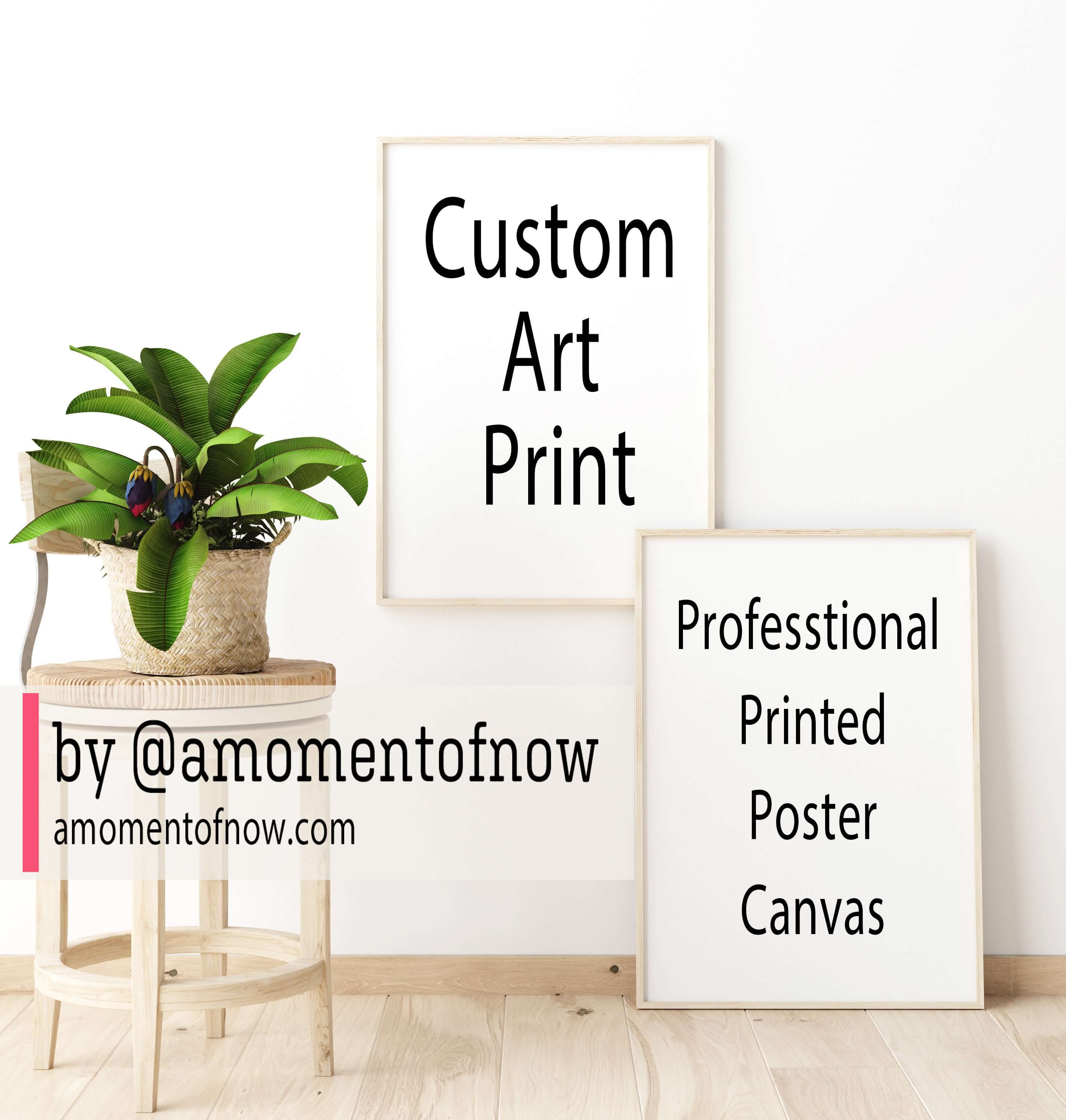Personalized Custom Wall Poster Print | Custom Wall Art Print | Art Prints | Wall Decor Printing, Wall Art, $ 19.50, A Moment Of Now™