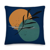 Abstract Botanical Night By The Sea Premium Accent Decorative Throw Pillow Cushion, Pillows, $ 71.50, A Moment Of Now™