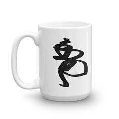 Abstract Drawing - Standing against the wind Coffee Tea Cup Mug, Mugs, $ 25.95, A Moment Of Now™