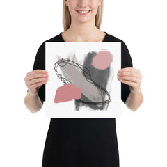 Abstract Kyo Shapes and Lines Minimal Wall Art Matte Poster, Poster, $ 25.50, A Moment Of Now™
