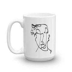 Abstract Lady Art Graphic Coffee Tea Mug Cup, Mugs, $ 17.50, A Moment Of Now™
