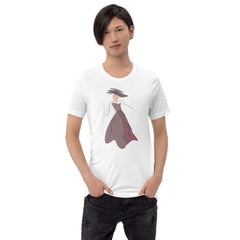 Abstract Line Art Drawing - Lady Noona Short-Sleeve Unisex T-Shirt, Tees, $ 30.95, A Moment Of Now™